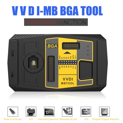[May Sale] EU/UK Ship] Original V5.1.5 Xhorse VVDI MB TOOL Key Programmer with One Year Unlimited Token