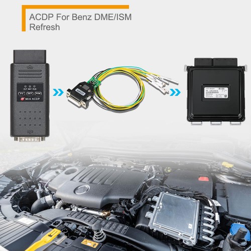 Yanhua ACDP 2 Module 18 Mercedes Benz DME/ISN Refresh Module 18 with License A102