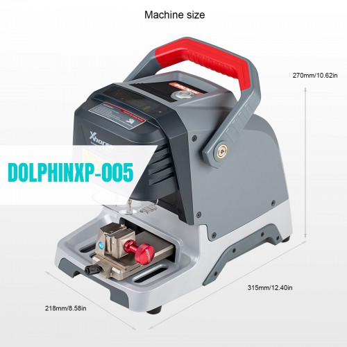 [July Crazy Sale] [UK/EU Ship] Xhorse Dolphin XP005 Automatic Key Cutting Machine V1.5.9 Works on IOS & Android Via Bluetooth