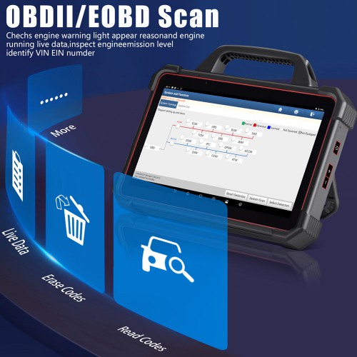 [UK/EU Ship No Tax] Launch X431 PAD VII Pad 7 Full System Diagnostic Tool with ADAS Calibration, 32 Service Functions, TPMS and Online Programming