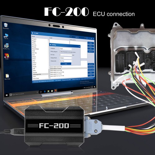 [EU/UK Ship] V1.0.6.0 CGDI FC200 Auto ECU Programmer Full Version Supports 4200 ECUs and 3 Operating Modes Upgrades AT200