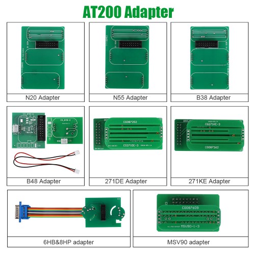 FC200 New Adapters Set No Need Disassembly including 6HP & 8HP / MSV90 / N55 / N20 / B48/ B58/ B38 etc