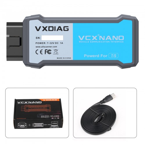 [Clearance Sale UK/EU Ship] VXDIAG VCX NANO for TOYOTA TIS Techstream V17.10.012 Compatible with SAE J2534 XP/WIN 7/WIN8/WIN10