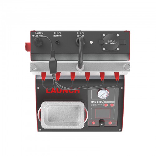[EU Ship] LAUNCH Exclusive Ultrasonic Fuel Injector Cleaner Cleaning Machine 4/6 Cylinder Fuel Injector Tester 220V/110V