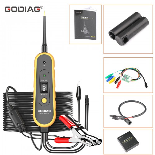GODIAG GT103 Mini Pirt Electric Circuit Tester Vehicles Electrical System Diagnosis/ Fuel Injector Cleaning & Testing/ Relay Testing