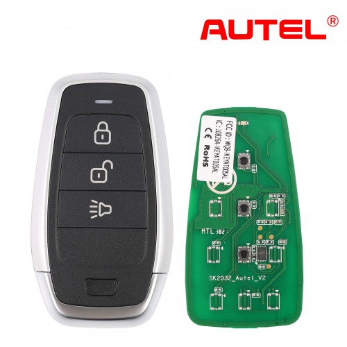 AUTEL IKEYAT003AL AUTEL Independent, 3 Buttons Smart Universal Key