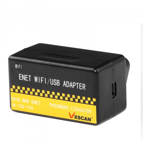 OBD ENET WIFI/USB Adapter  DOIP For VW/VOLVO, BMW F/G-series, Compatible with BimmerCode, E-SYS, Bootmod3, Ethernet, Work with iOS, Android & Windows