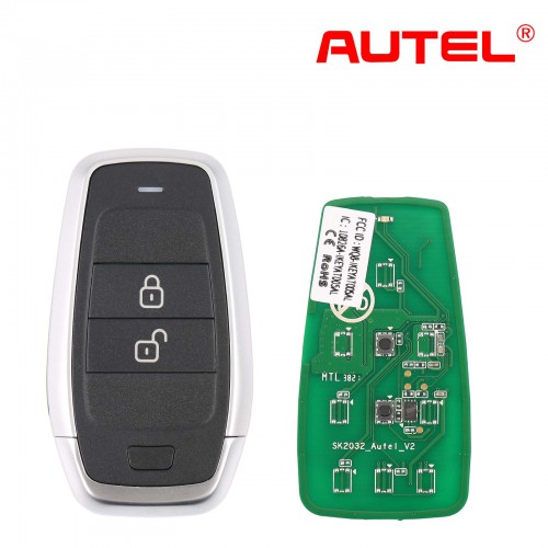 AUTEL IKEYAT002AL AUTEL Independent, 2 Buttons Key Smart Universal Key
