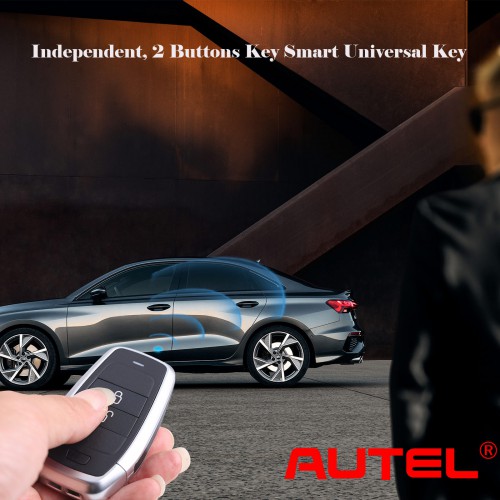 AUTEL IKEYAT002AL AUTEL Independent, 2 Buttons Key Smart Universal Key