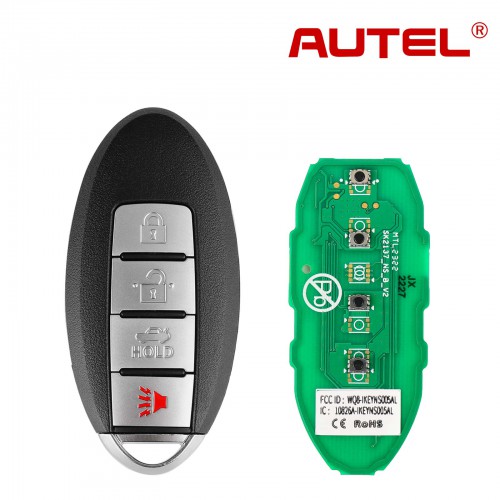 AUTEL IKEYNS004AL Nissan, 4 Buttons Smart Universal Key