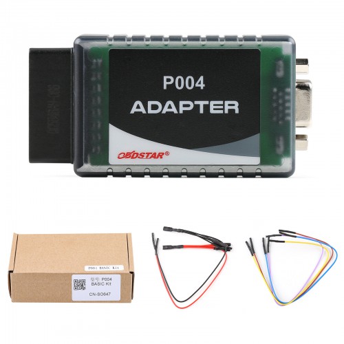 OBDSTAR AIRBAG RESET KIT P004 Adapter + P004 Jumper Covers 38 Brands and Over 3000 ECU Part No.