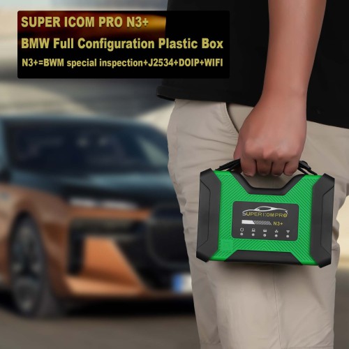 SUPER ICOM PRO N3+ BMW Full Configuration Plastic Box Better Replacement Of BMW ICOM Next