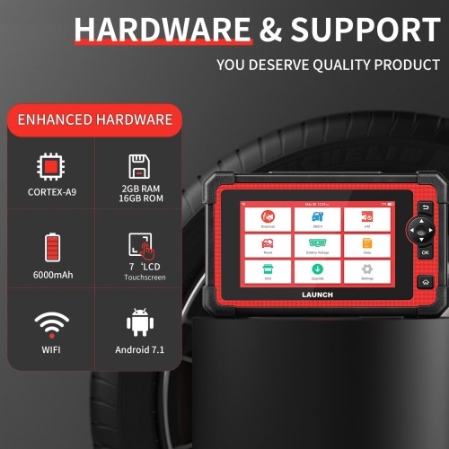 LAUNCH X431 CRP919E Car Diagnostic Tool Scanner Full System Automotive Scanner Active Test CANFD/DIOP