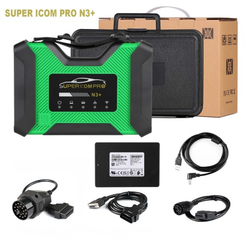SUPER ICOM PRO N3+ BMW Full Configuration with Software SSD