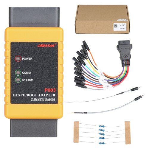 OBDSTAR DC706 Full Version ECU TCU BCM Cloning Tool + P003 Adapter for Car and Motorcycle by OBD or Bench