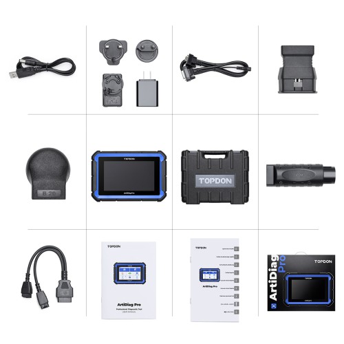 2024 TOPDON ArtiDiag Pro Bidirectional Diagnostic Scan Tool with ECU Coding Supports FCA Autoauth