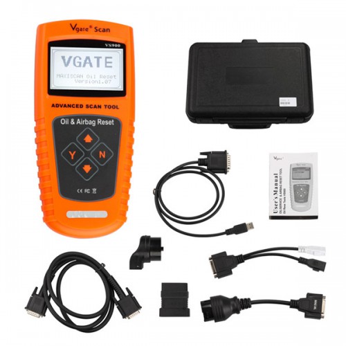 VS900 VGATE Oil/Service and Airbag Reset Tool