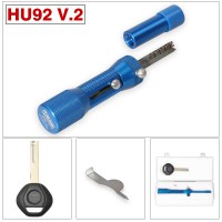 [UK Ship] 2 in 1 HU92 V.2 Professional Locksmith Tool for BMW HU92 Lock Pick and Decoder Quick Open Tool