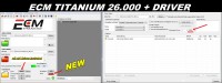 NEW VERSION ECM TITANIUM 1.61 With 182594 Driver Remap ECU