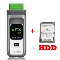 Wifi VXDIAG VCX SE BENZ Diagnostic & Programming Tool with 2021.12 HDD Supports Almost all Mercedes Benz Cars from 2005 to 2021