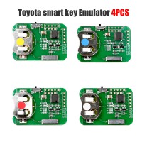 [EU Ship] Toyota smart key Emulator 4PCS for OBDSTAR X300DP Plus
