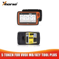 (Add in hours) 5 Tokens for VVDI MB BGA Tool and VVDI Key Tool Plus Password Calculation