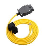 Interface Cable For BMW ENET (Ethernet to OBD) E-SYS Coding F-Series