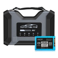 [No Tax] Super MB Pro M6+ wireless Star Diagnosis Tool Support Doip with V2023.9 Software HDD