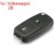 Volkswagen Touareg remote key shell 2 buttons with waterproof HU66