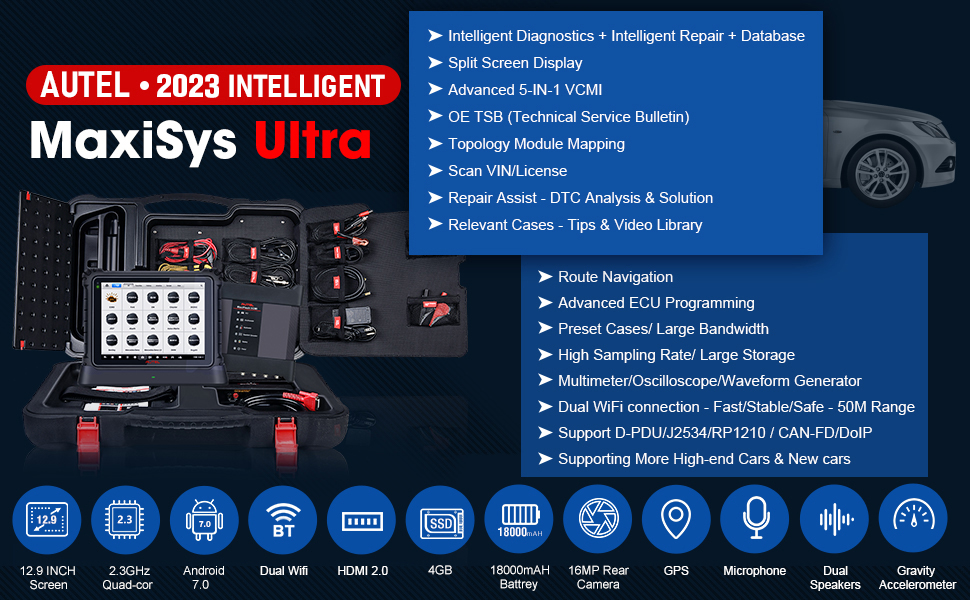 Autel maxisys ultra features
