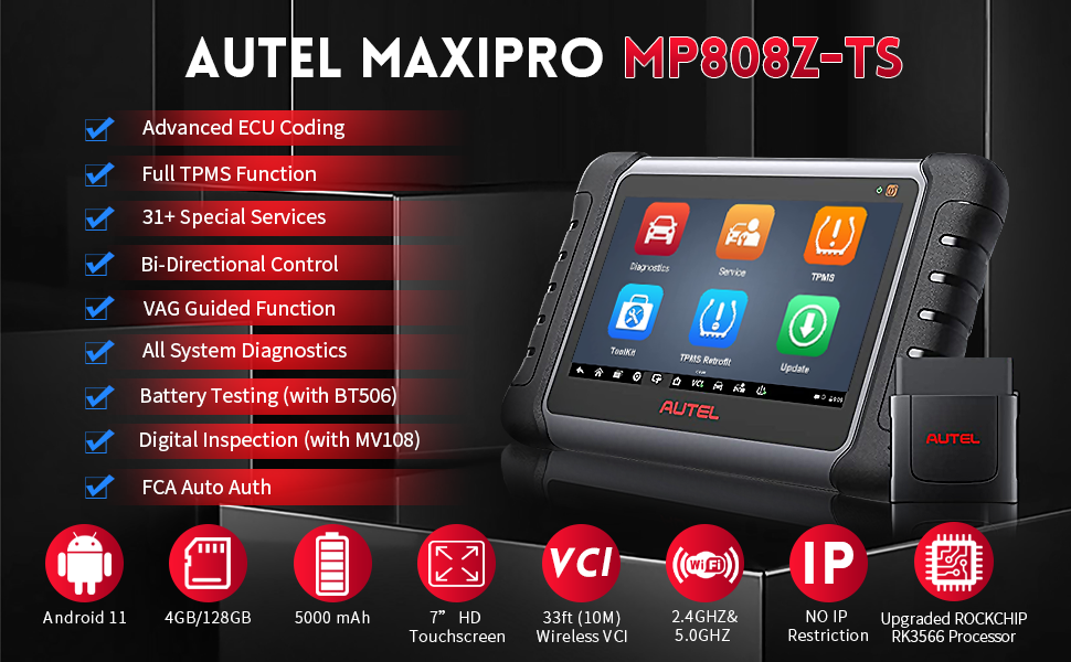Autel MaxiPRO MP808S-TS