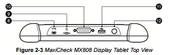 Original Autel MaxiCheck MX808 All System Diagnostic & Service Tablet