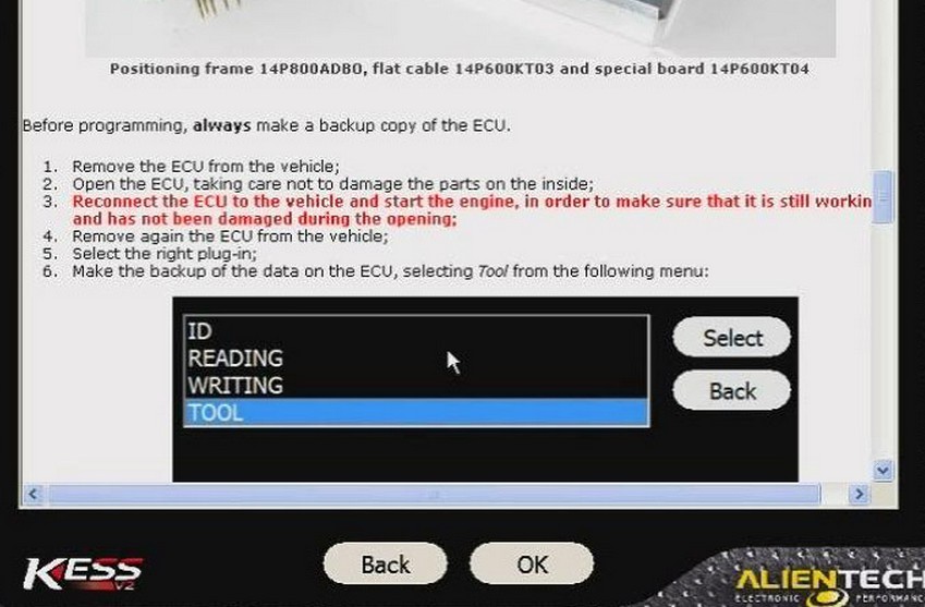 How to Use Kess v2 Ksuite to READ/WRITE file from ECU via OBD2
